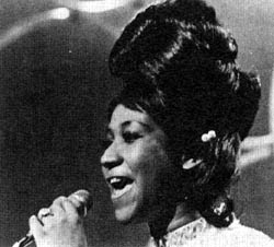 Aretha sings "Respect"